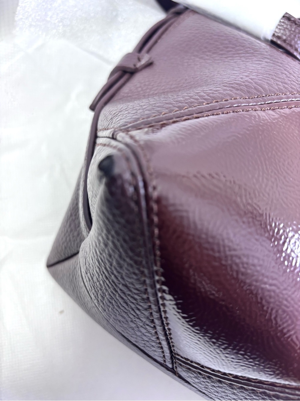 Giani Bernini Pebble Soft MD Shoulder Bag. Rich Coffee. - Picture 13 of 14